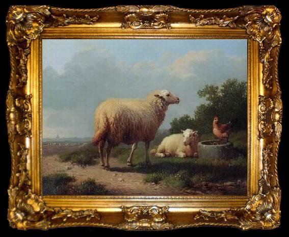 framed  unknow artist Sheep 163, ta009-2